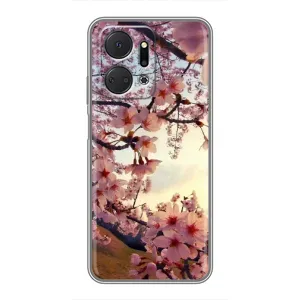 Чохол з картинкою Сакури на Huawei Honor X7a (Квітуча сакура)
