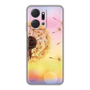 Силіконовий Чохол з кульбабками на Huawei Honor X7a