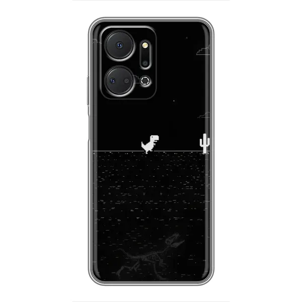 Чехол с рисунком «Динозаврик» для Huawei Honor X7a Чехол с рисунком «Динозаврик» для Huawei Honor X7a