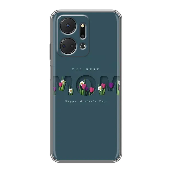 Чехол с рисунком «Ко дню мамы» для Huawei Honor X7a Чехол с рисунком «Ко дню мамы» для Huawei Honor X7a