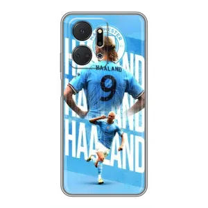 Чехлы с принтом для Huawei Honor X7a Футболист (Erling Haaland)