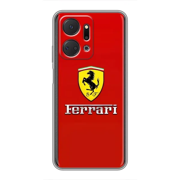 Чехол с рисунком «Ferrari Logo» для Huawei Honor X7a