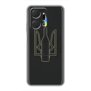 Чехол с картинкой (Патриотический ГЕРБ) на Huawei Honor X7a (Герб - Молотова)