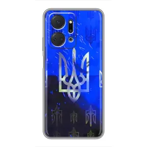 Чехол Укр Символика для Huawei Honor X7a (Герб)