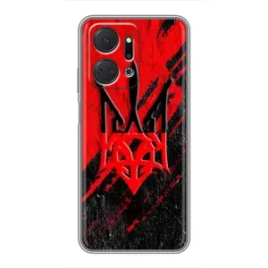 Чехол Укр Символика для Huawei Honor X7a (Герб Украины)