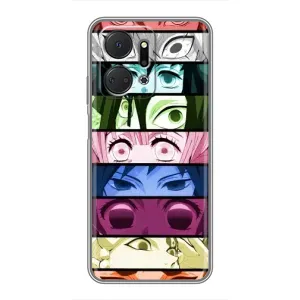 Силіконові чохлі з очіма Anime для Хуавей Хонор X7a (Очі Хашира)