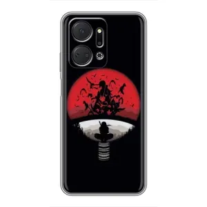 Чехлы с картинкой Итачи Учиха на Huawei Honor X7a (Итачи на черном)