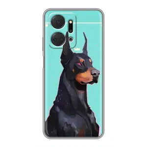 Чохол ДОБЕРМАН для Huawei Honor X7a (Король доберман)