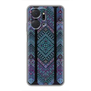 Силиконовый Чехол на Huawei Honor X7a (Крутой орнамент)