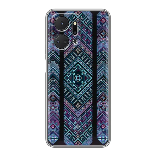 Чехол с рисунком «Крутой орнамент» для Huawei Honor X7a Чехол с рисунком «Крутой орнамент» для Huawei Honor X7a