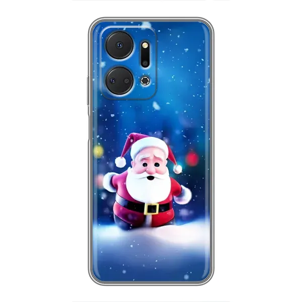Чехол с рисунком «Маленький Дед Мороз» для Huawei Honor X7a Чехол с рисунком «Маленький Дед Мороз» для Huawei Honor X7a