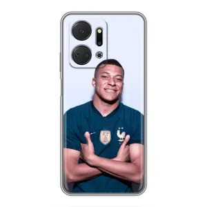Чехол (TPU) с Футболистом на Huawei Honor X7a (Мбаппешичка)