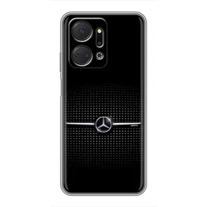 Силіконовий бампер з картинкою машини на Huawei Honor X7a (Mercedes)