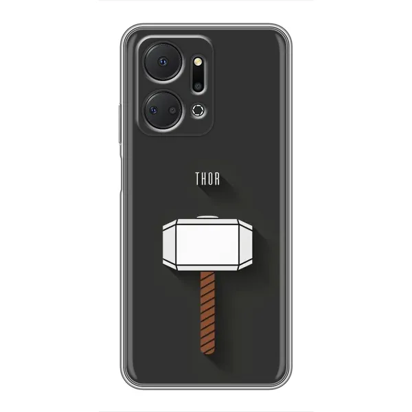Чехол с рисунком «Молот Тора» для Huawei Honor X7a