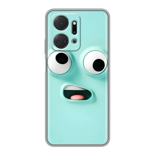 Чехол с рисунком «Забавное мятное лицо» для Huawei Honor X7a Чехол с рисунком «Забавное мятное лицо» для Huawei Honor X7a