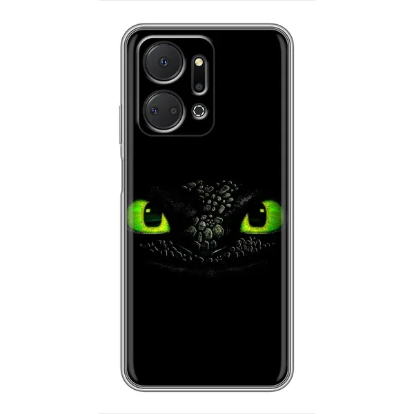 Чехол с рисунком «Глаза Беззубика» для Huawei Honor X7a Чехол с рисунком «Глаза Беззубика» для Huawei Honor X7a