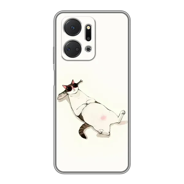 Чехол с рисунком «Отдых» для Huawei Honor X7a Чехол с рисунком «Отдых» для Huawei Honor X7a