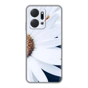 Чехол с ромашками на Huawei Honor X7a (Пол ромашки)