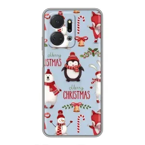 Чохол Санта Клаус для Huawei Honor X7a (Різдвяний)