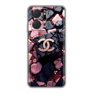Чохол (Dior, Prada, YSL, Chanel) для Huawei Honor X7a (Шанель)