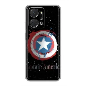 Чохол с Щітом Капітана Америки на Huawei Honor X7a (Щит Капітана)