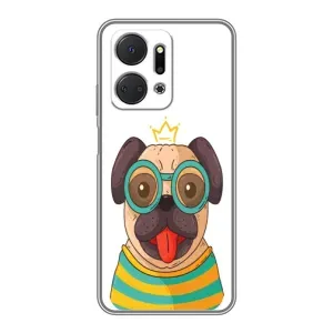 Бампер для Huawei Honor X7a з картинкою "Песики" (Собака Король)
