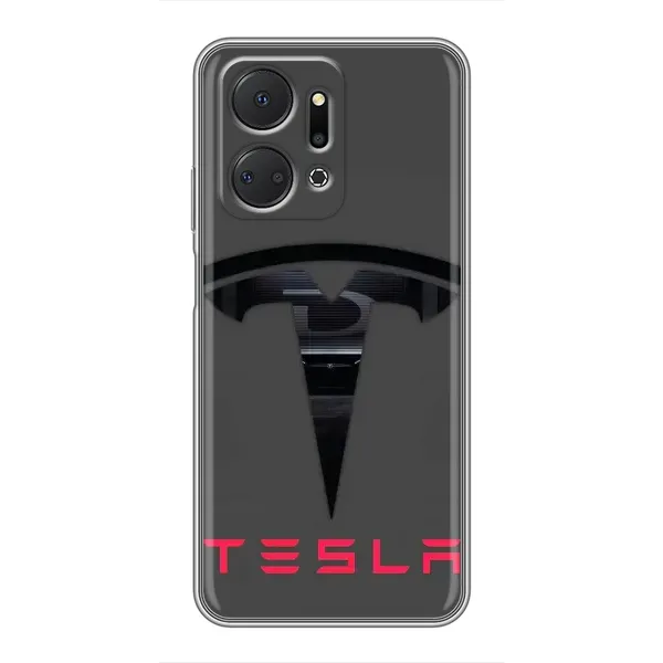 Чехол с рисунком «Logo TESLA» для Huawei Honor X7a