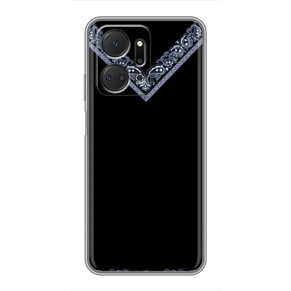 Чехол с рисунком «Воротник вышиванки» для Huawei Honor X7a Чехол с рисунком «Воротник вышиванки» для Huawei Honor X7a