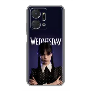 Чохол з картинкою Венсдей на Huawei Honor X7a (Wednesdey)