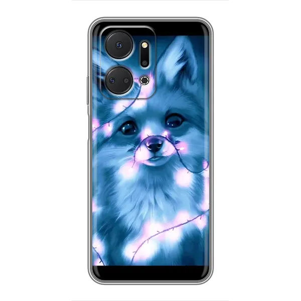 Чехол с рисунком «Яркая Лиса» для Huawei Honor X7a Чехол с рисунком «Яркая Лиса» для Huawei Honor X7a