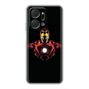 Чехол Супергерой Железный человек на Huawei Honor X7a