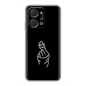 Чехлы (Знак сердечка) на Huawei Honor X7a (Знак Сердечка)