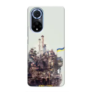 Чехлы на военную тематику для Huawei Honor X7b (Азовсталь)