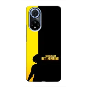 Чохол (TPU) з картинкою "Лого Пабг" на Хуавей Хонор X7б (Battlegrounds)