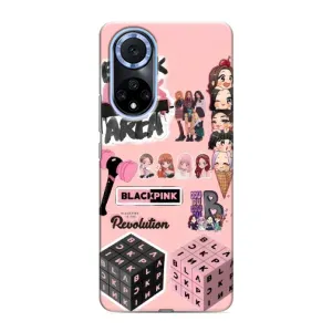 Чехлы с картинкой для Huawei Honor X7b (BLACK PINK коллаж)