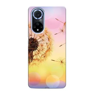 Силіконовий Чохол з кульбабками на Huawei Honor X7b (Квітка-кульбаба)