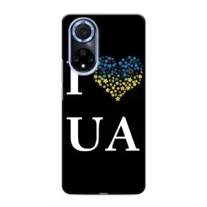 Силиконовый Чехол на Huawei Honor X7b (Я-Украина) (I Love UA)