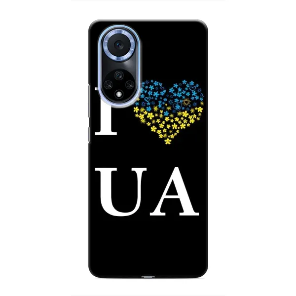Чехол с рисунком «I Love UA» для Huawei Honor X7b Чехол с рисунком «I Love UA» для Huawei Honor X7b