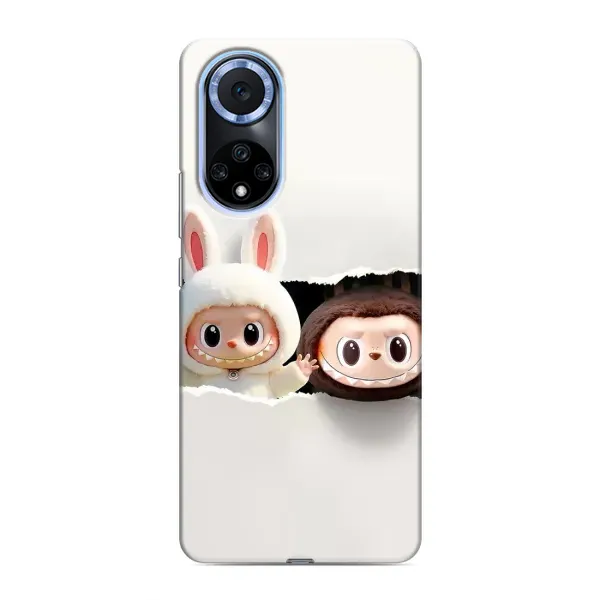 Чехол с рисунком «Фигурки Labubu» для Huawei Honor X7b Чехол с рисунком «Фигурки Labubu» для Huawei Honor X7b