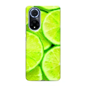Чохол з зображенням смачної їжі для Huawei Honor X7b (Лайм)