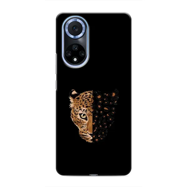 Чехол с рисунком «Леопард на черном» для Huawei Honor X7b Чехол с рисунком «Леопард на черном» для Huawei Honor X7b