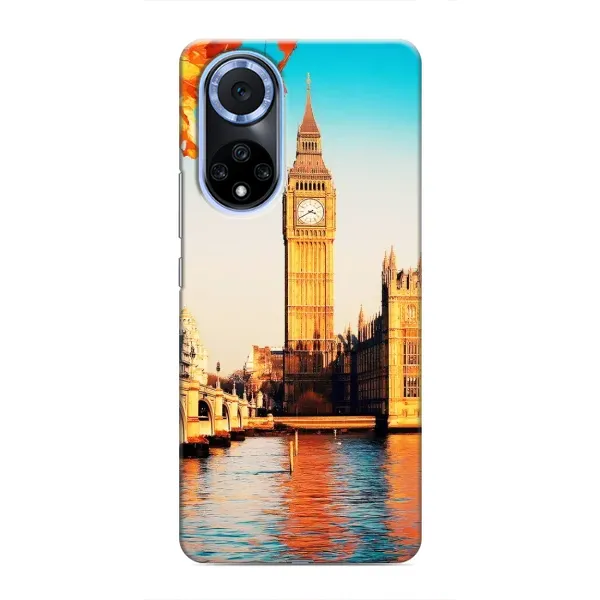 Чехол с рисунком «Летний Лондон» для Huawei Honor X7b Чехол с рисунком «Летний Лондон» для Huawei Honor X7b