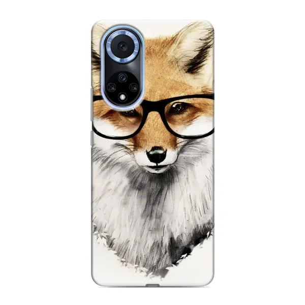 Чехол с рисунком «Лисичка» для Huawei Honor X7b