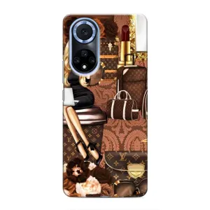 Чехол Стиль Louis Vuitton на Huawei Honor X7b (Мода Луи Виттон)