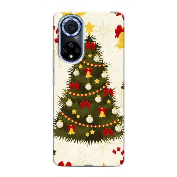 Чехол с рисунком «Новогодний принт» для Huawei Honor X7b Чехол с рисунком «Новогодний принт» для Huawei Honor X7b