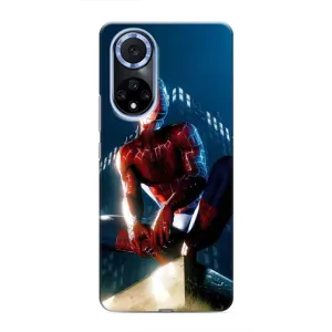Чехол Супергерой Человека Паука на Huawei Honor X7b (Паук на доме)