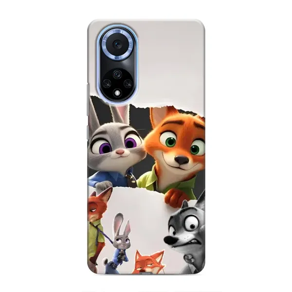 Чехол с рисунком «Персонажи Зоо» для Huawei Honor X7b Чехол с рисунком «Персонажи Зоо» для Huawei Honor X7b