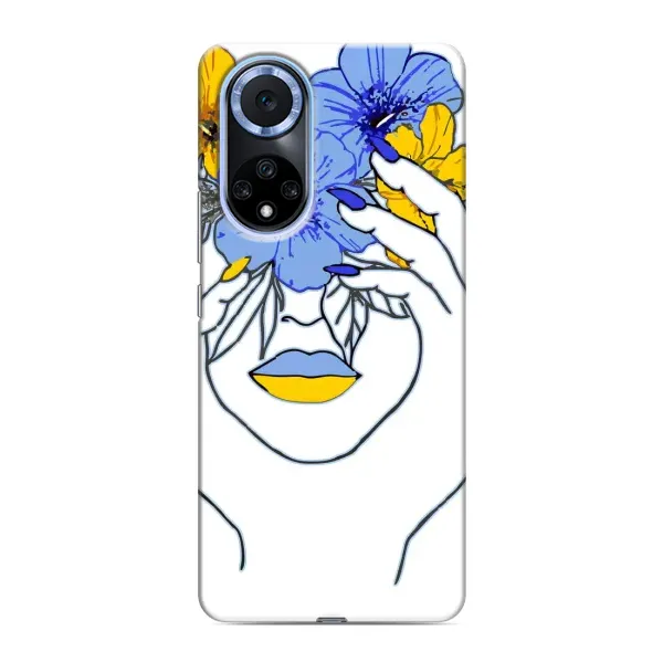 Чехол с рисунком «Украинка на всю голову» для Huawei Honor X7b Чехол с рисунком «Украинка на всю голову» для Huawei Honor X7b