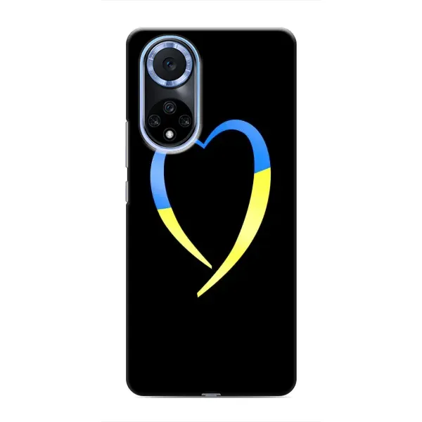 Чехол с рисунком «Украинское сердце» для Huawei Honor X7b Чехол с рисунком «Украинское сердце» для Huawei Honor X7b