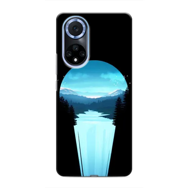 Чехол с рисунком «Синий Водопад» для Huawei Honor X7b Чехол с рисунком «Синий Водопад» для Huawei Honor X7b